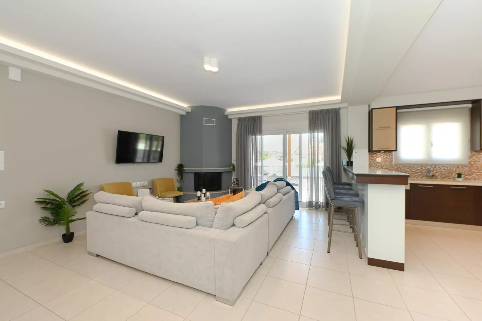 Seaview Villa Marije - Woonkamer