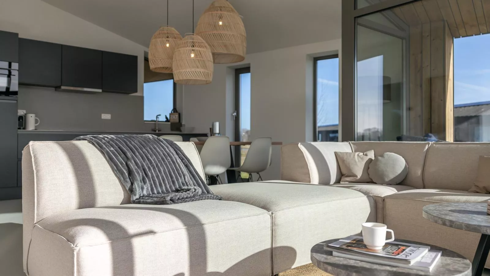 Natuurhuis Windakker - Woonkamer