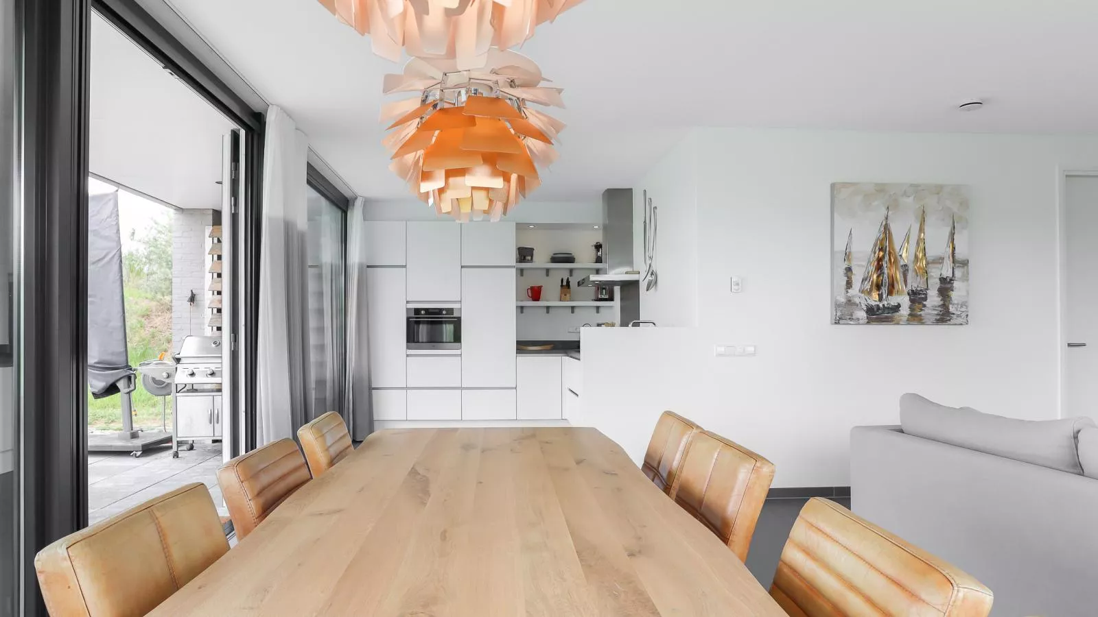 Duinvallei Lodge Zeeland - Eetkamer