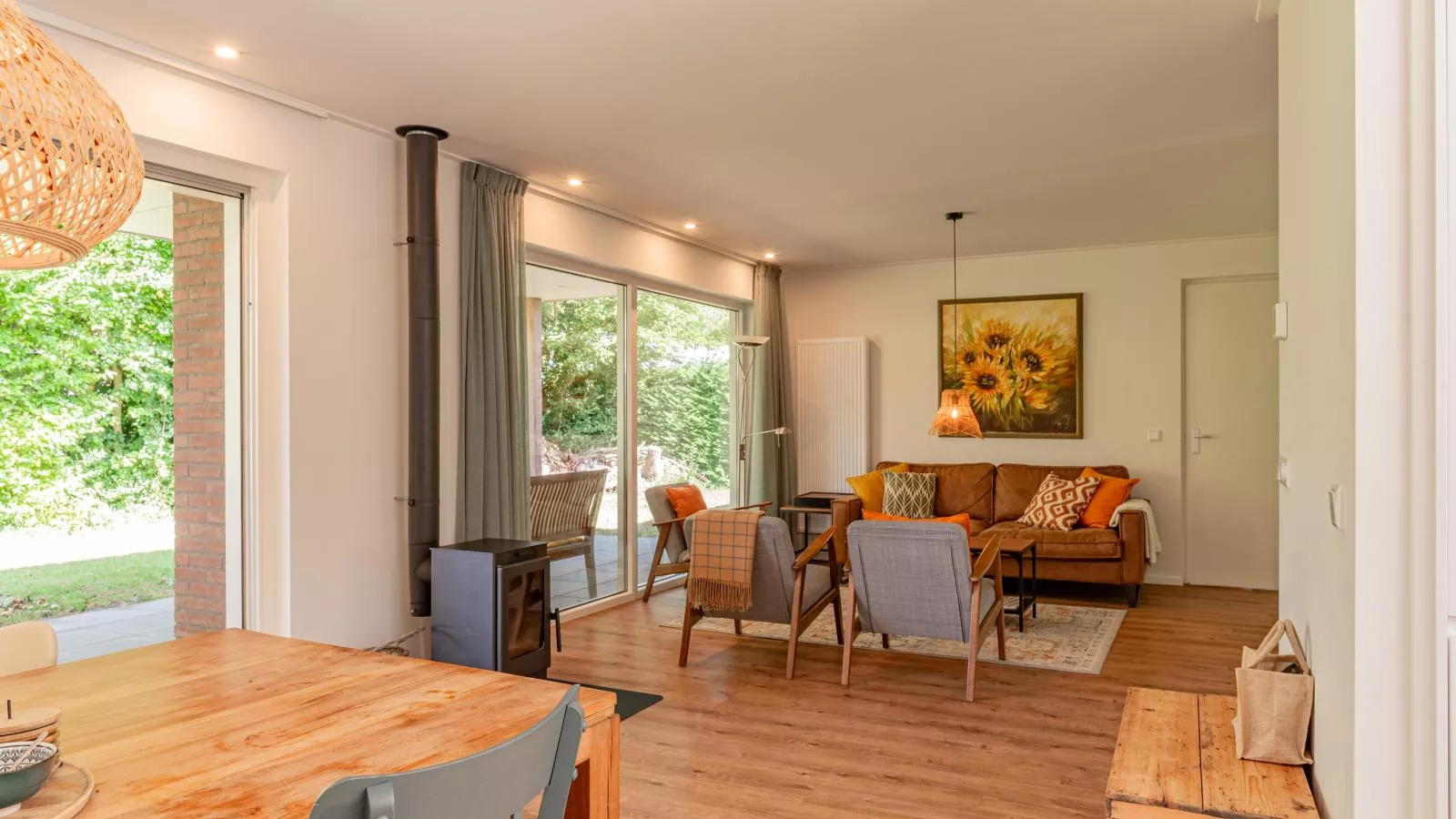 Zilte Duinvilla - Woonkamer