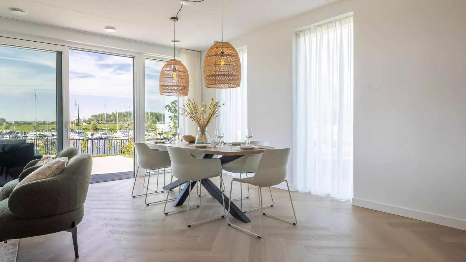 Marina House Kortgene - Eetkamer