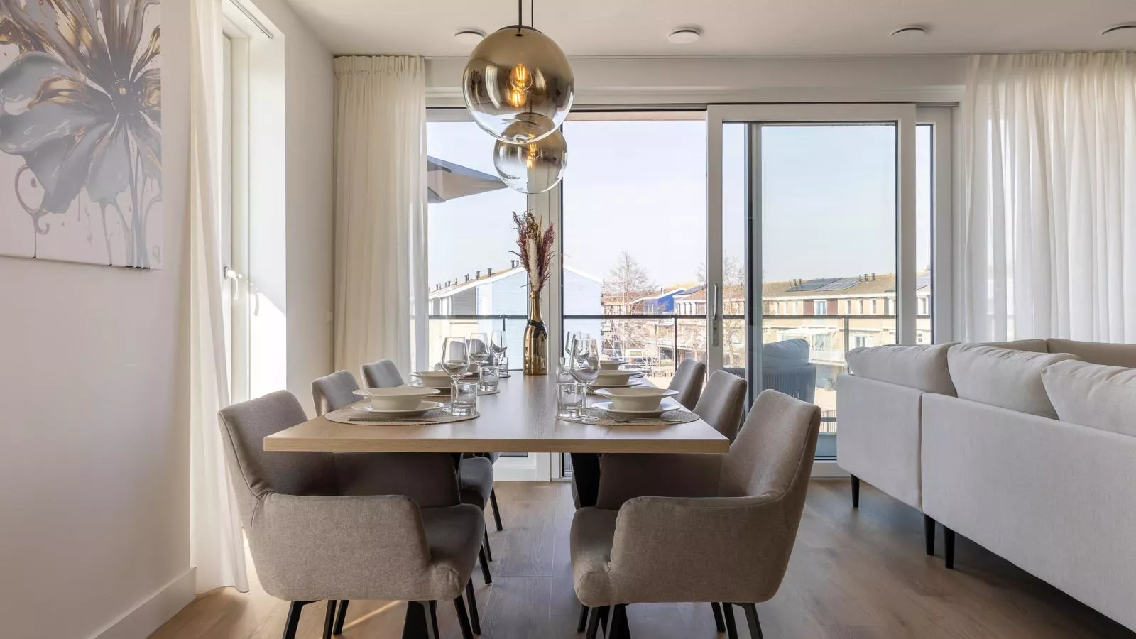 Marina Spa View Kortgene - Eetkamer