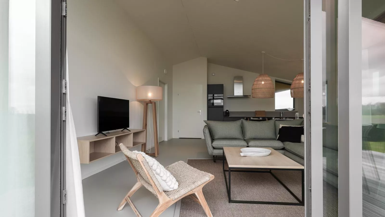 Natuurhuis Morgenwei - Woonkamer