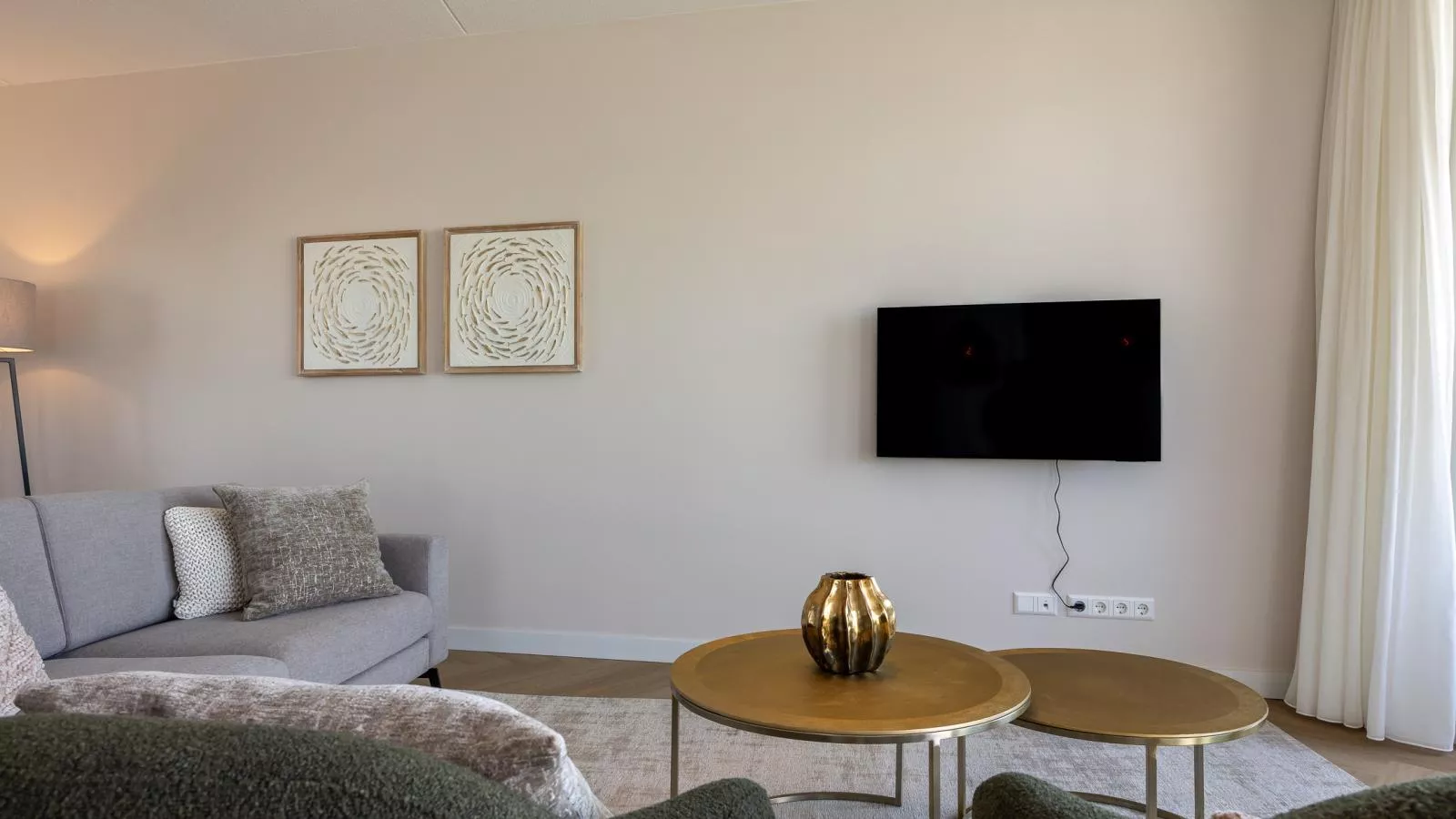 Marina House Kortgene - Woonkamer