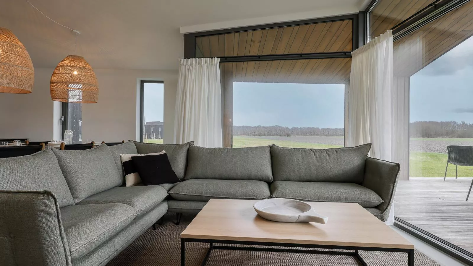 Natuurhuis Morgenwei - Woonkamer