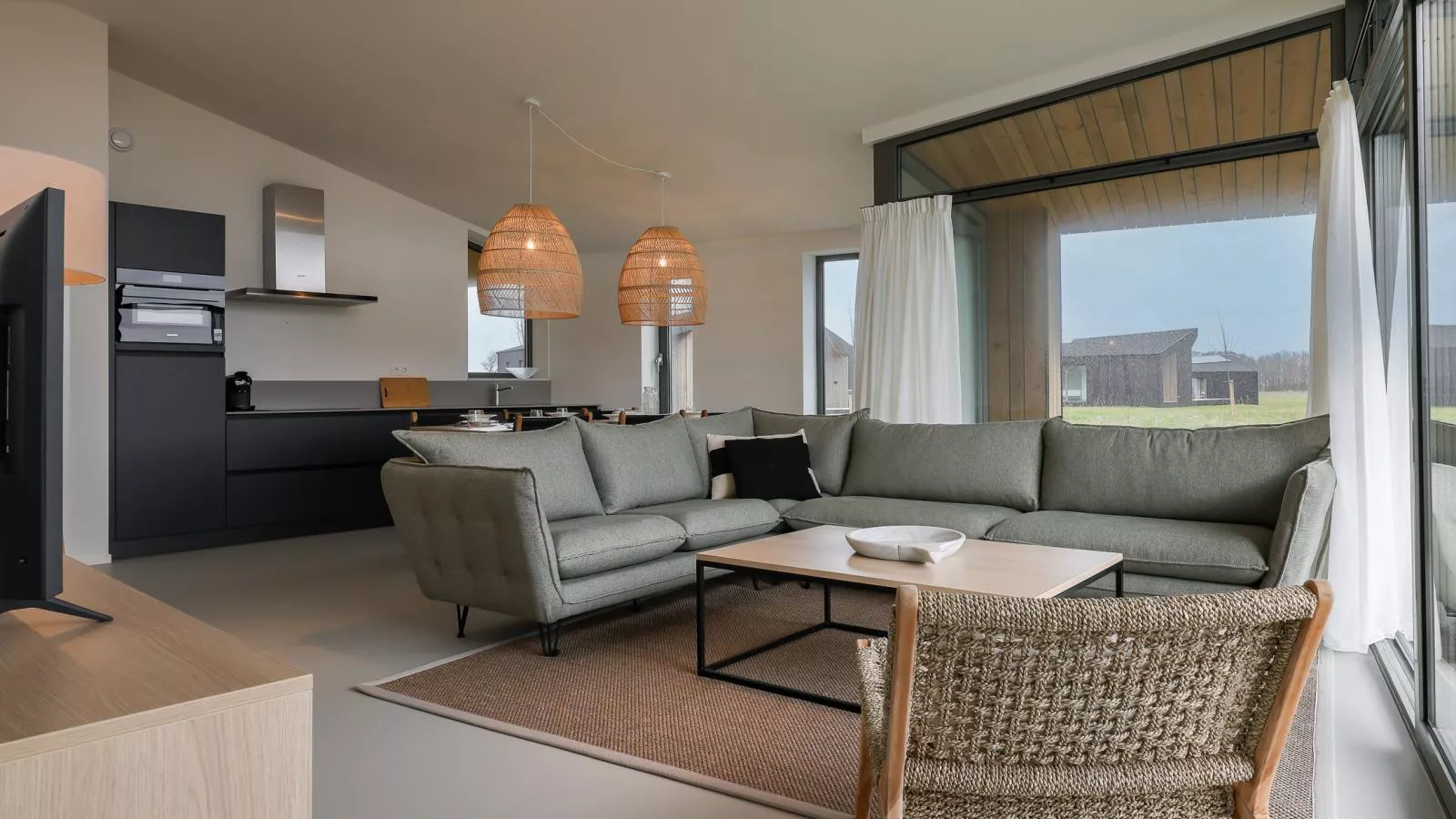 Natuur Morgenwei - Woonkamer