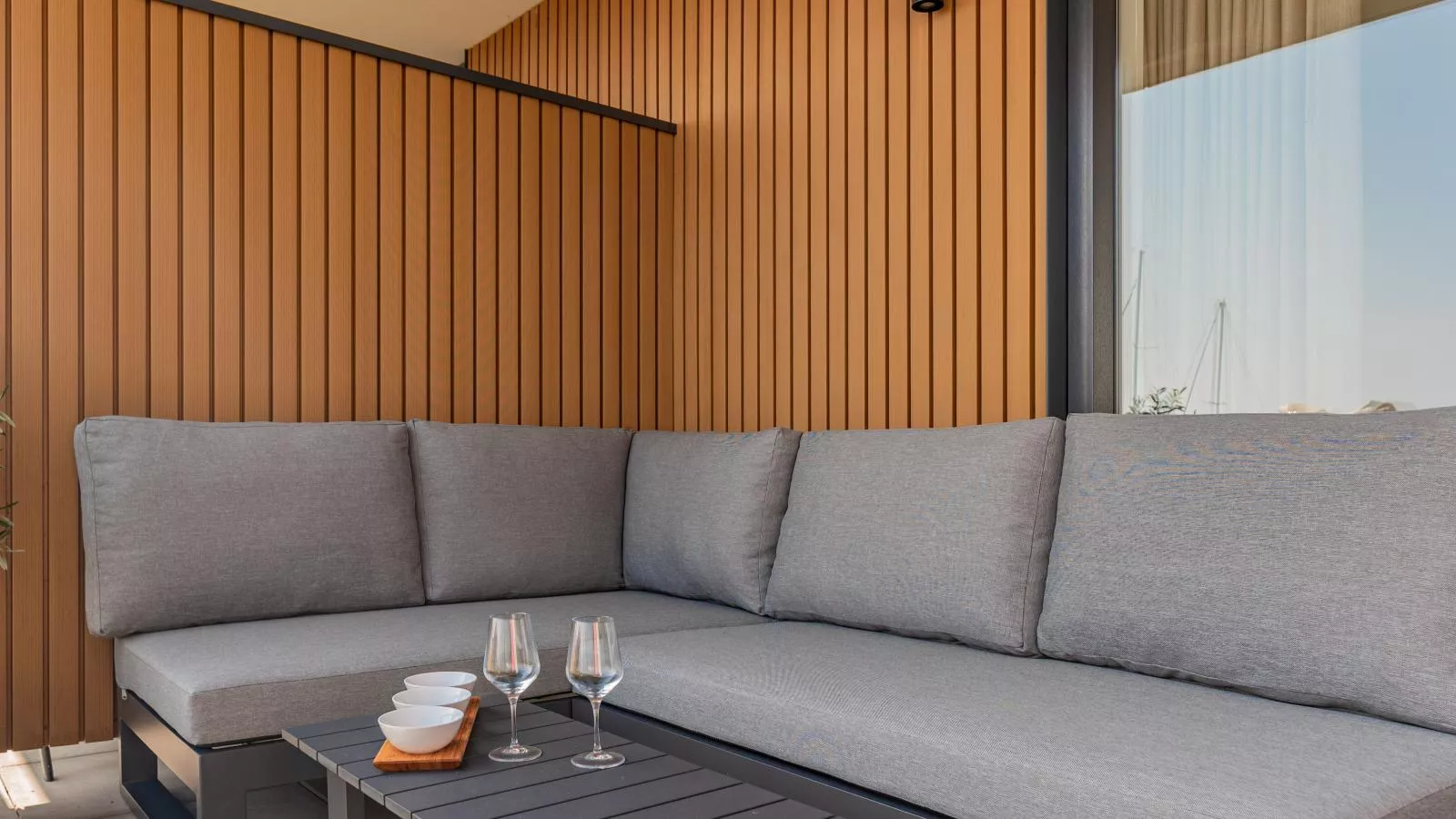 Het Havenverblijf - Terrasbalkon