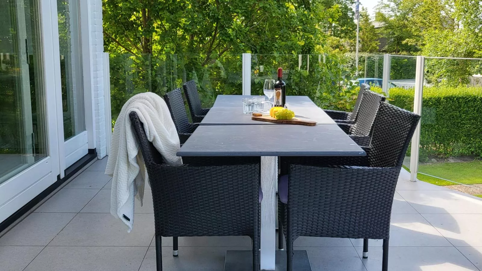 Meerzicht Schotsman - Terrasbalkon