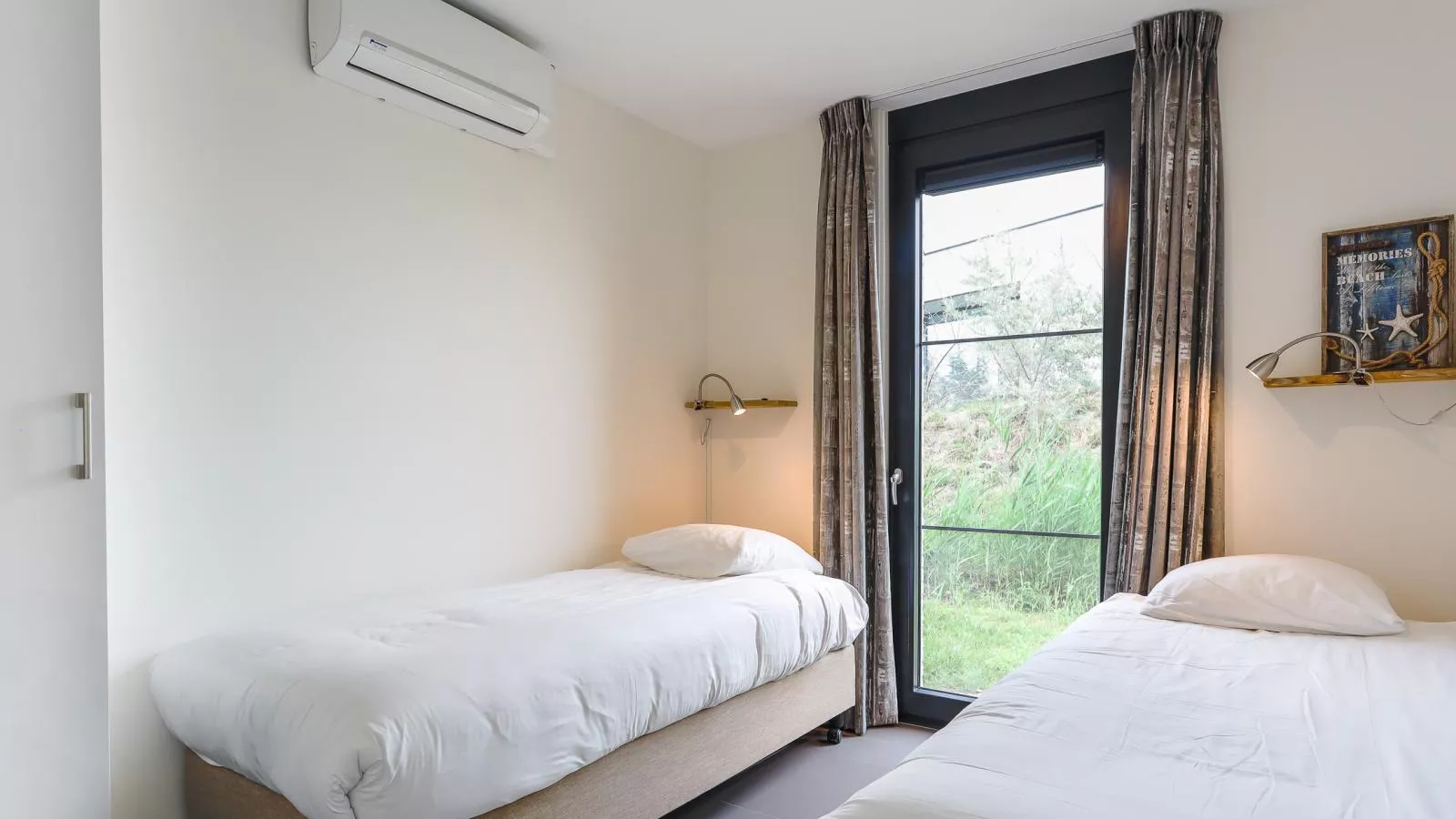 Duinvallei Lodge Zeeland - Slaapkamer
