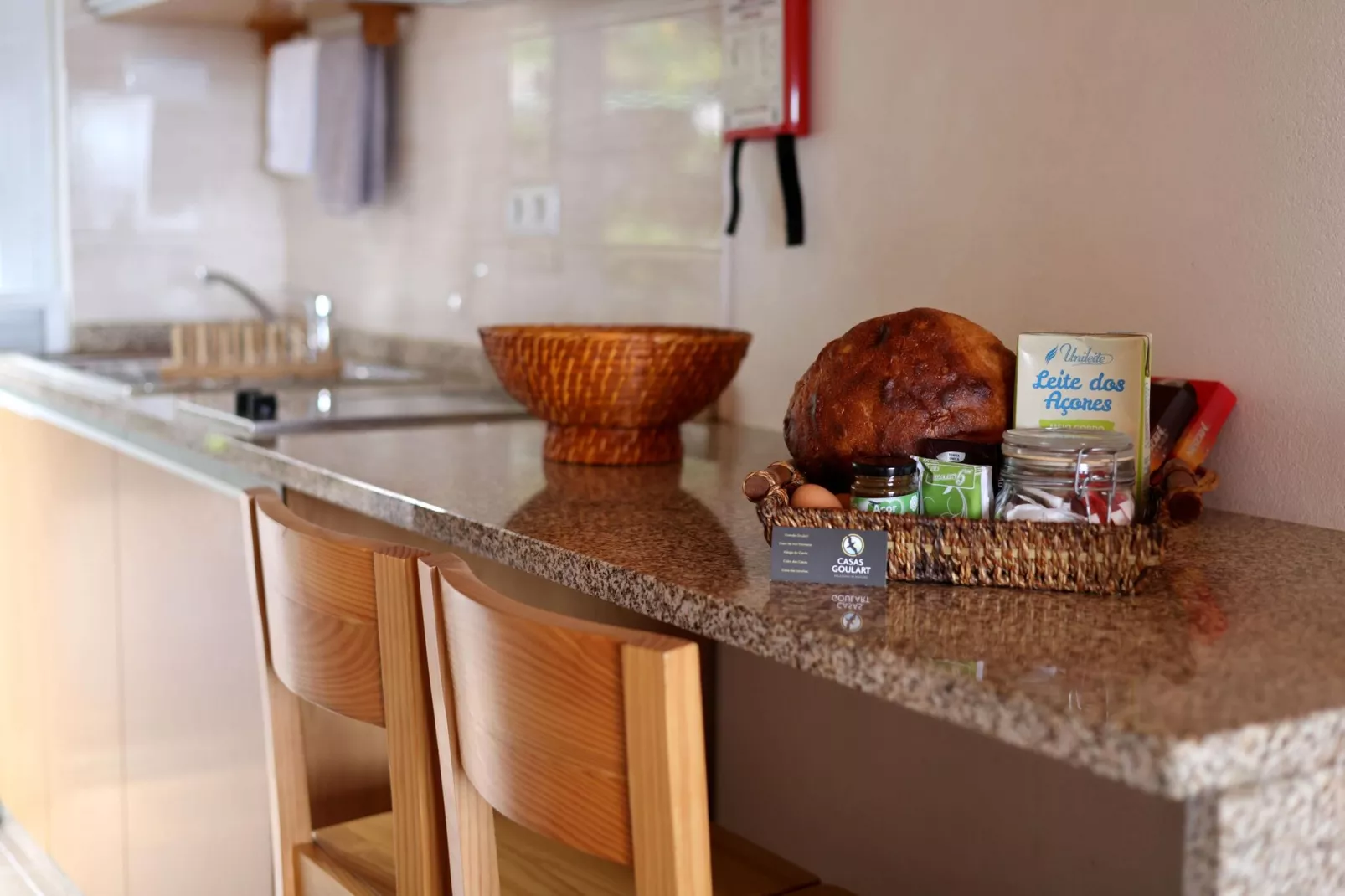 Small semi-detached holiday home in Santo Amaro-Keuken