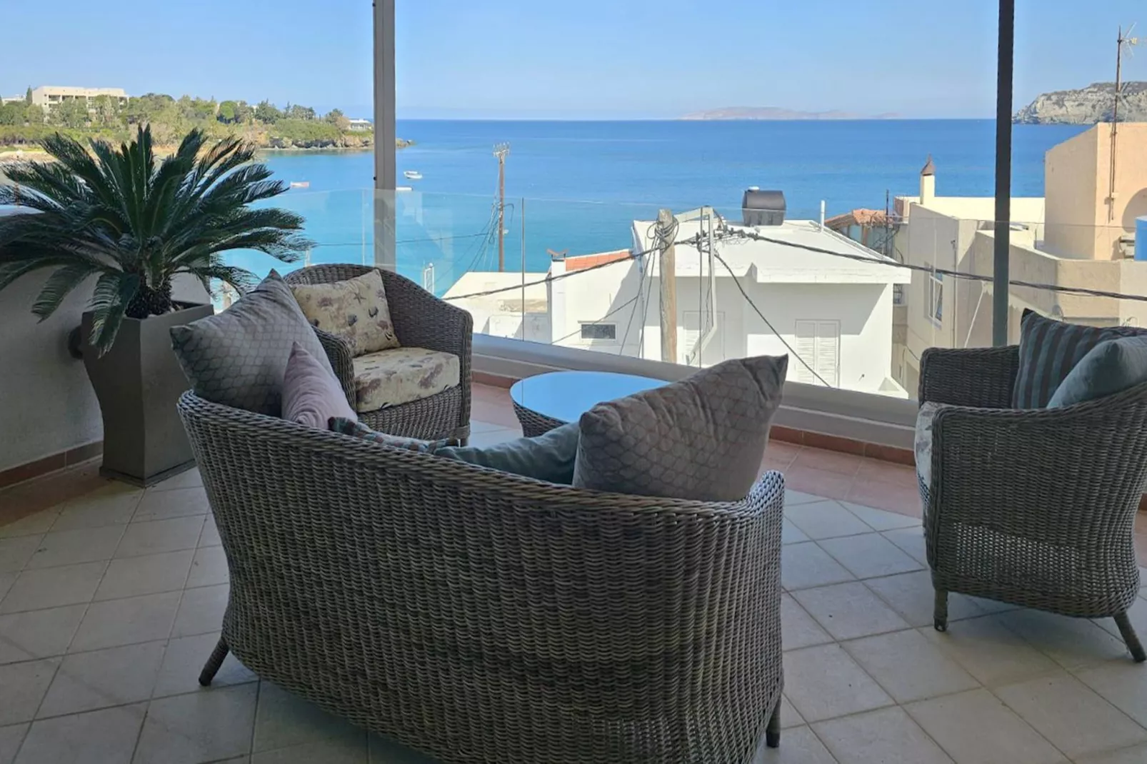 Sea Luxury Living Villa - Terrasbalkon