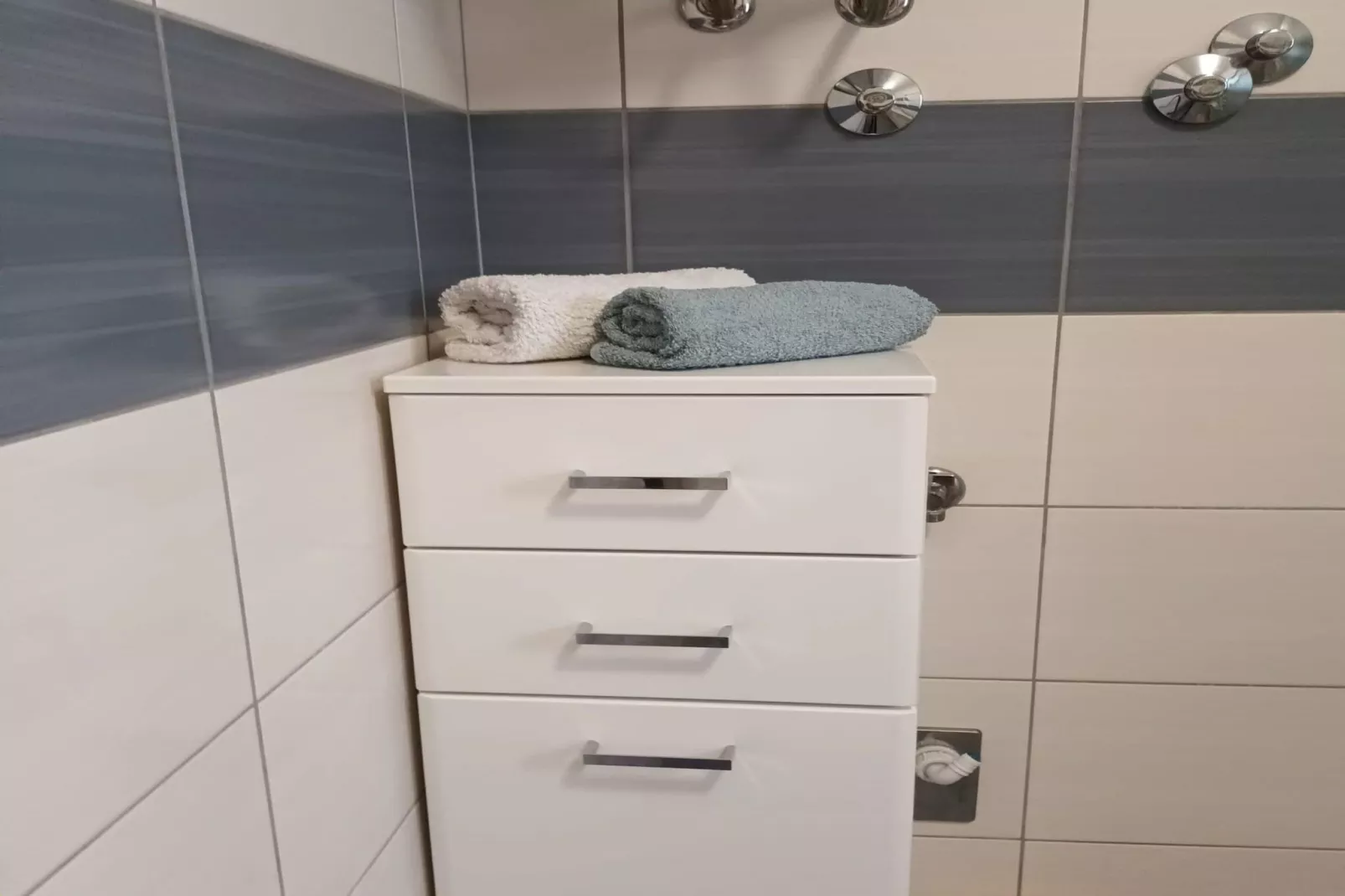 Holiday Home Gabi - Three Bedroom Holiday Home with Terrace and Swimming pool - Badkamer