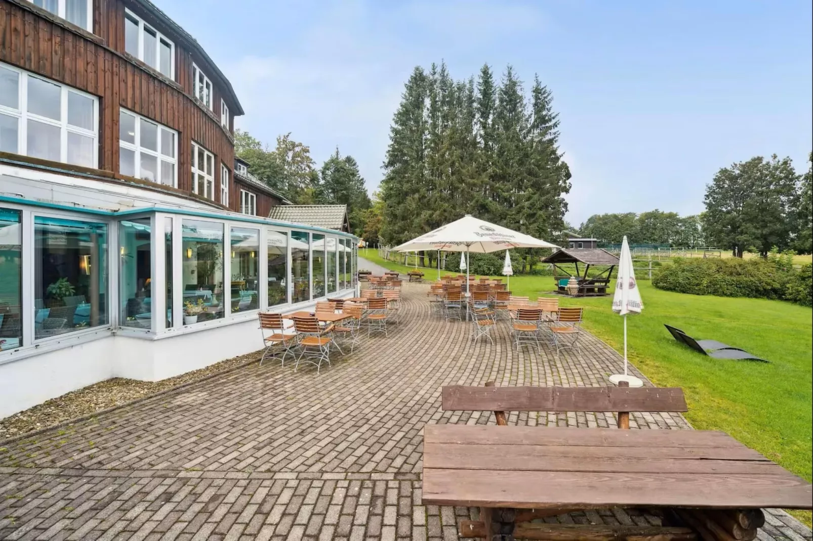 Hotel Harzhaus - Ferienhaus 3 - Terras