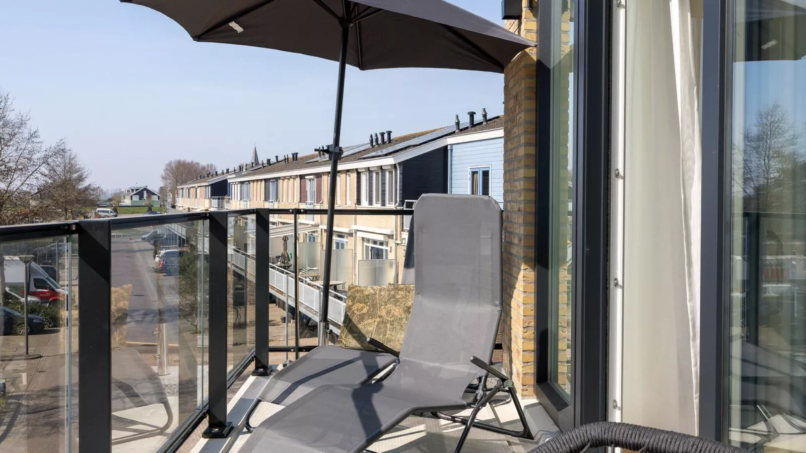 Panorama Appartement Kortgene - Uitzicht zomer