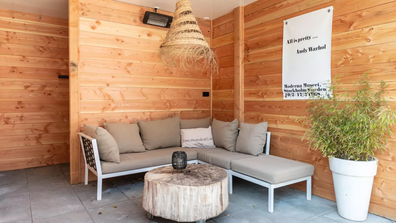 Duin Bos Retreat Oostkapelle - Terrasbalkon