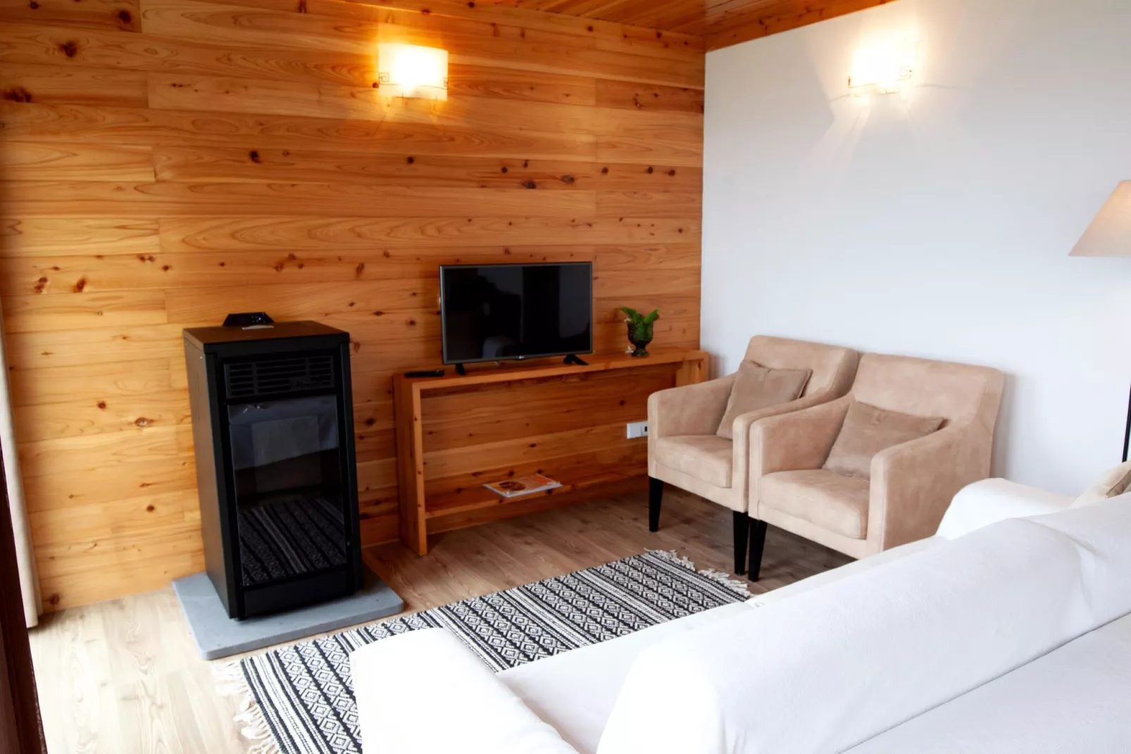 Holiday Apartment in Santo Amaro  // Apt T1-Woonkamer