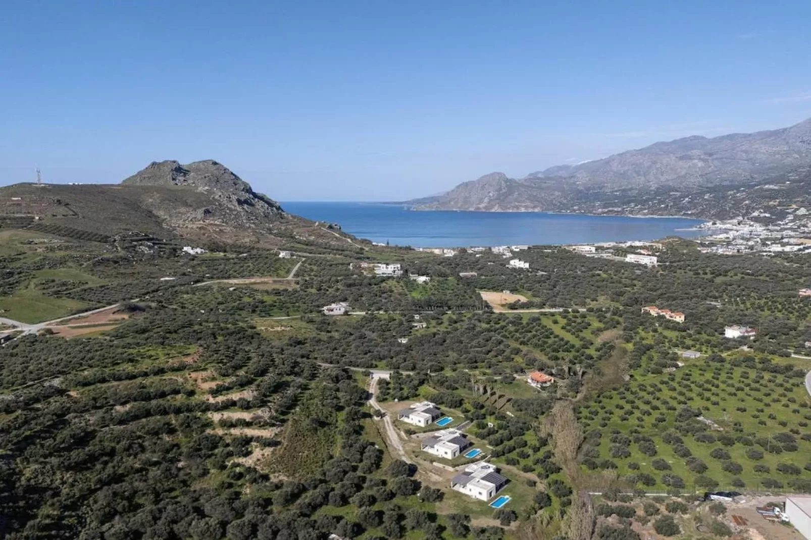 Kozilis Villas - Gebieden zomer 20km