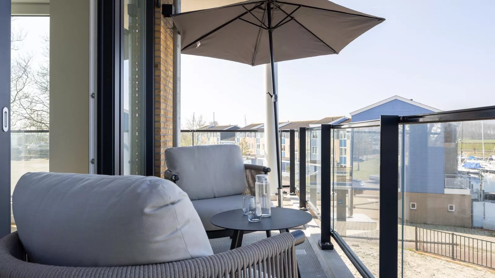 Marina View Kortgene - Terrasbalkon