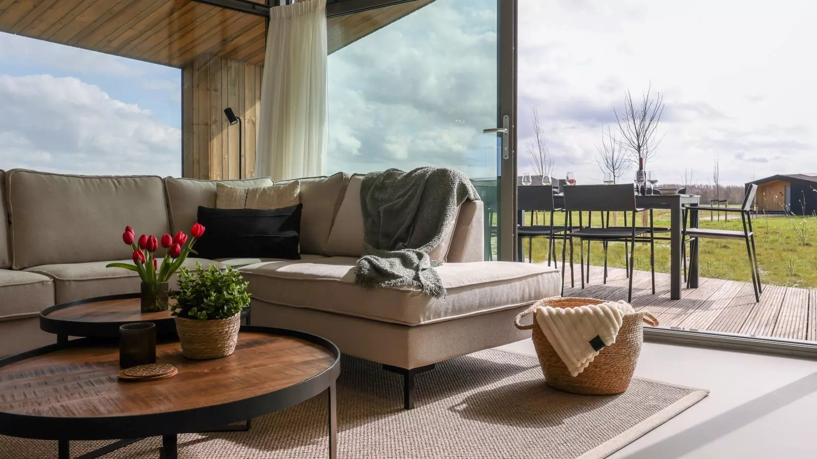 Natuurhuis Oeverlicht - Woonkamer