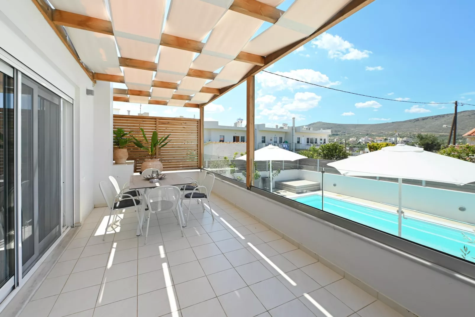 Seaview Villa Marije - Terrasbalkon