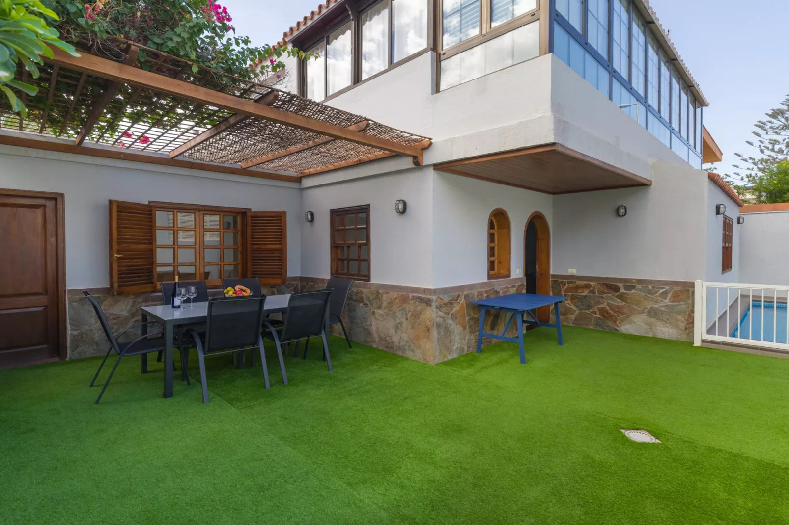 Great house with Pool S.Agustín By CanariasGetaway - Terras