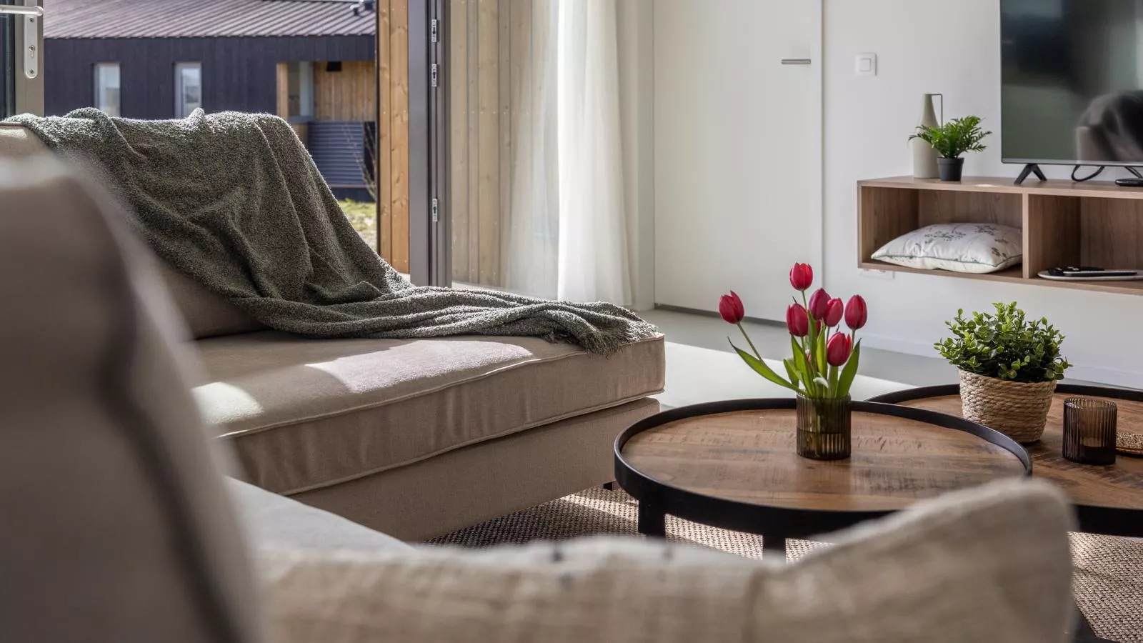 Natuurhuis Oeverlicht - Woonkamer