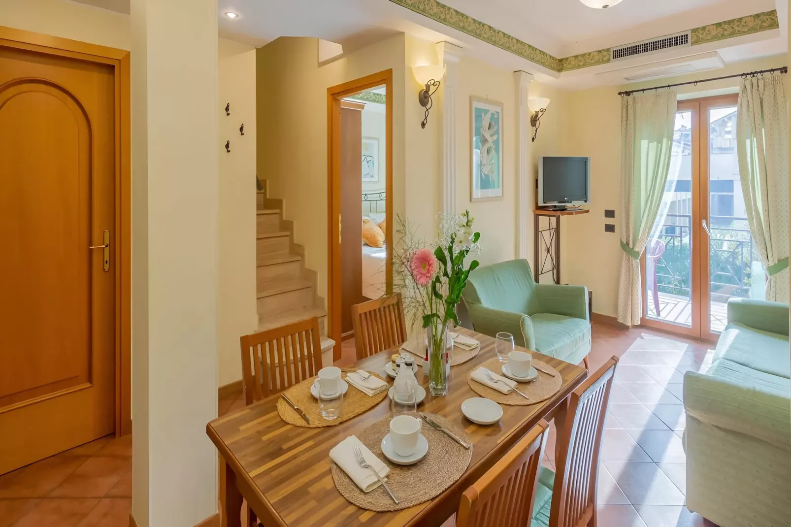 Quadrilocale vista giardino 217 - 4 pax