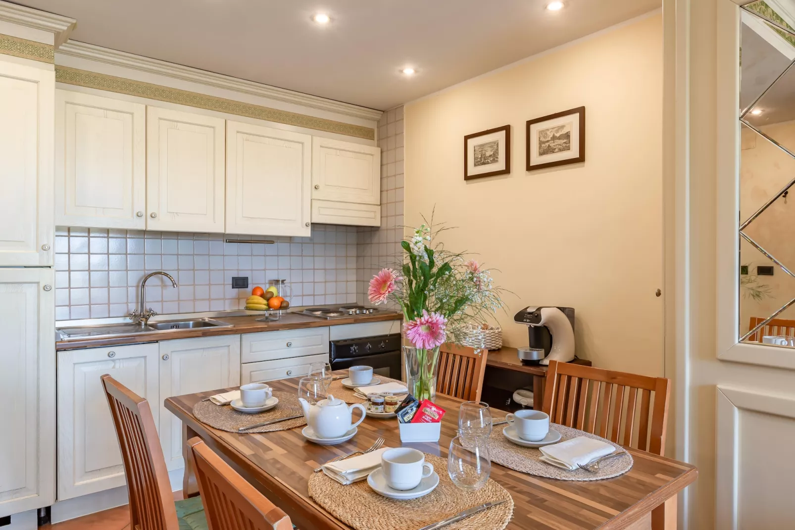 Bilocale vista giardino 105- 3 pax - Keuken