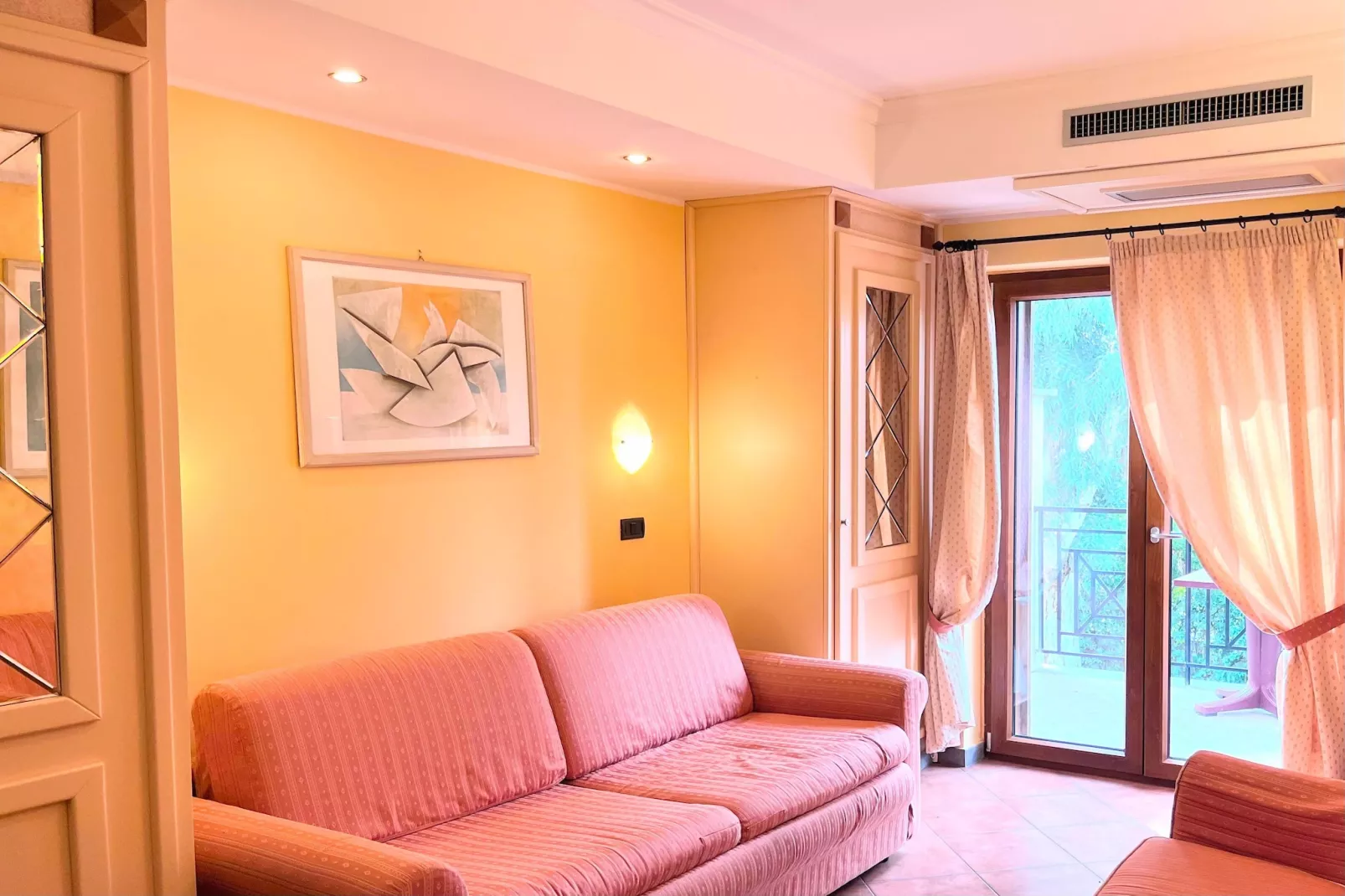 Quadrilocale vista giardino 217 - 4 pax - Woonkamer