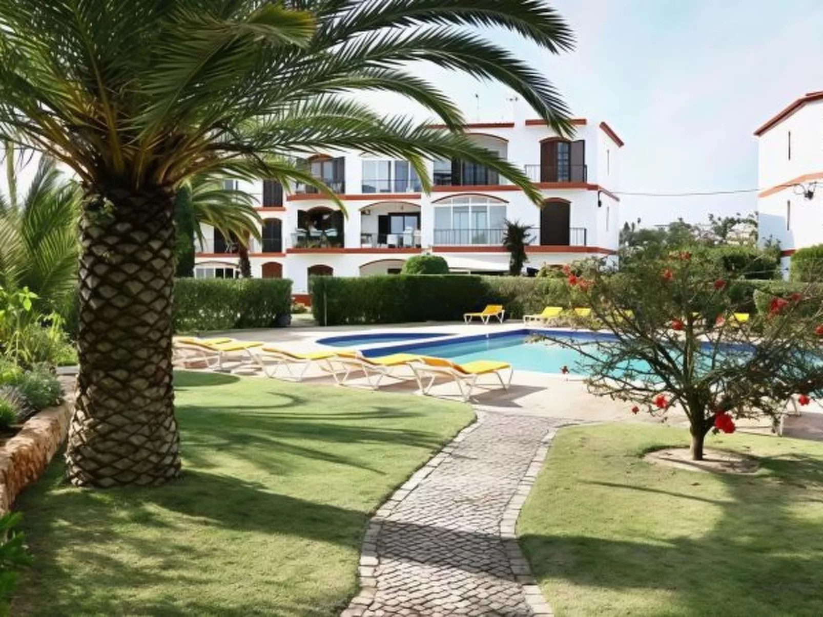 Casa Albardeira at Meia Praia - Buiten