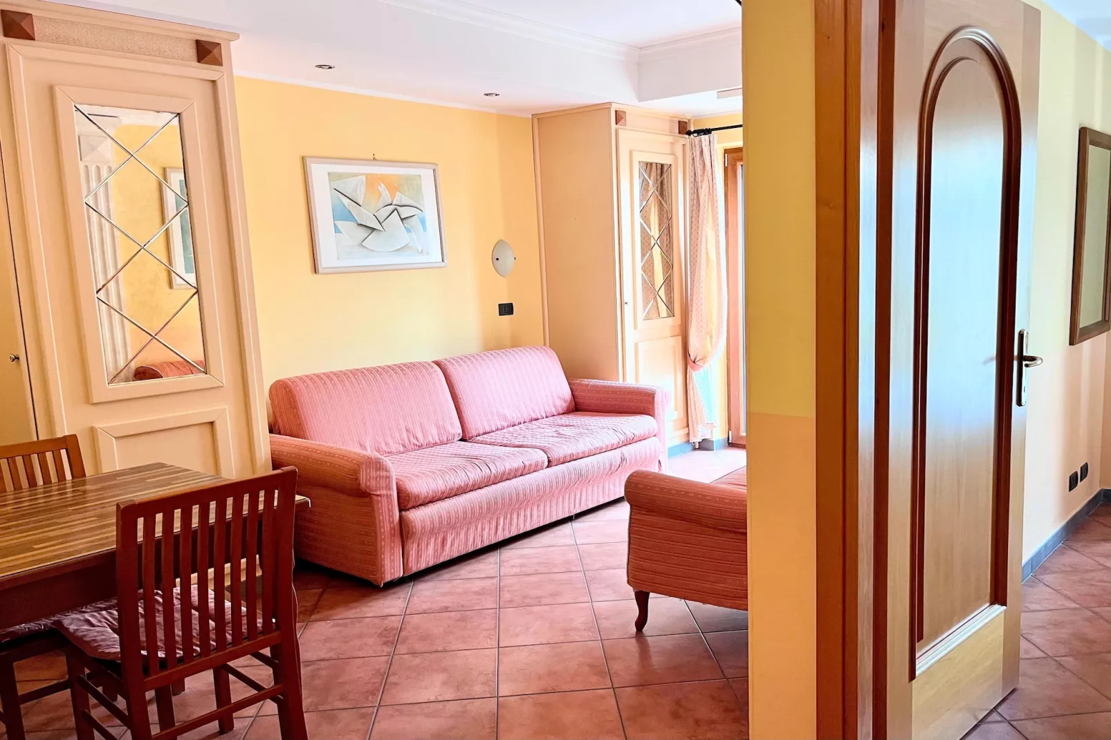 Quadrilocale vista giardino 217 - 5 pax - Woonkamer