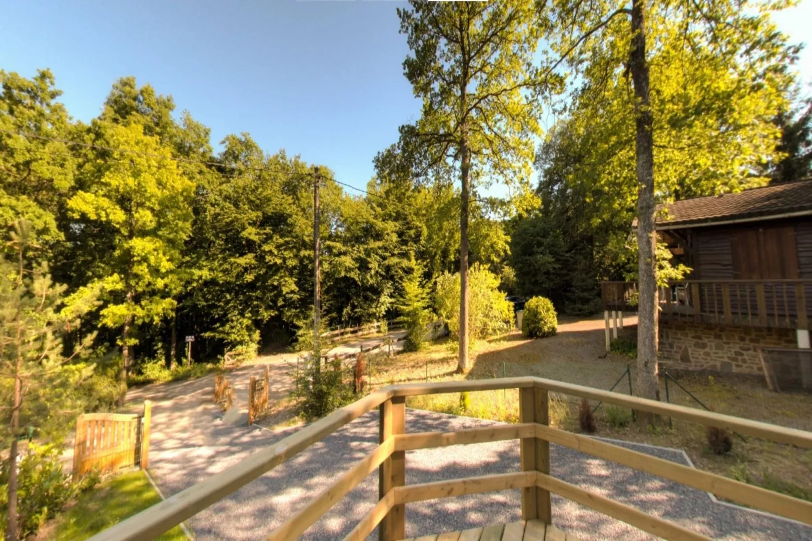 Chalet Vedran - Uitzicht zomer