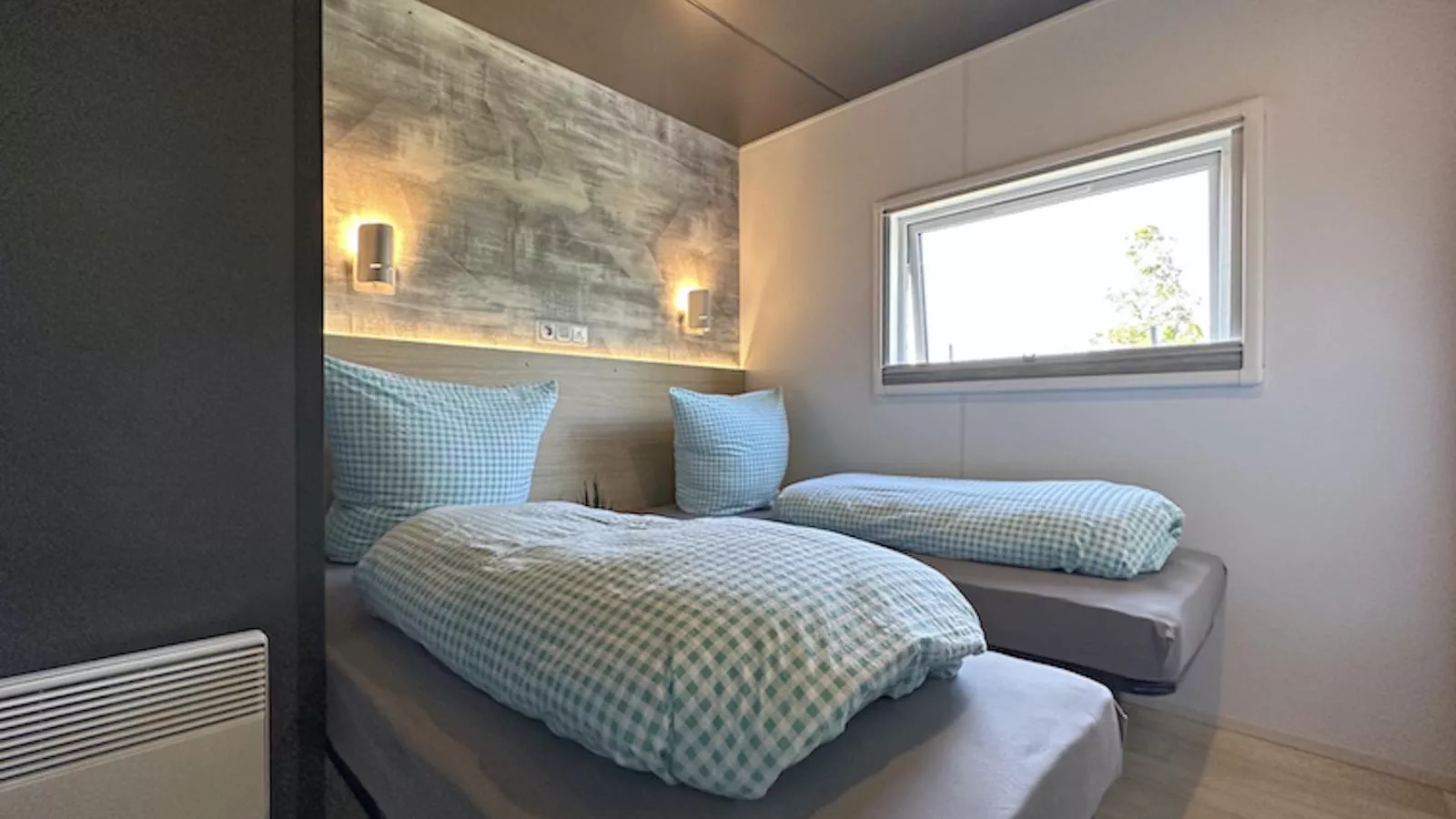 Feriendorf Seeblick - Tiny Nr 1 - Slaapkamer