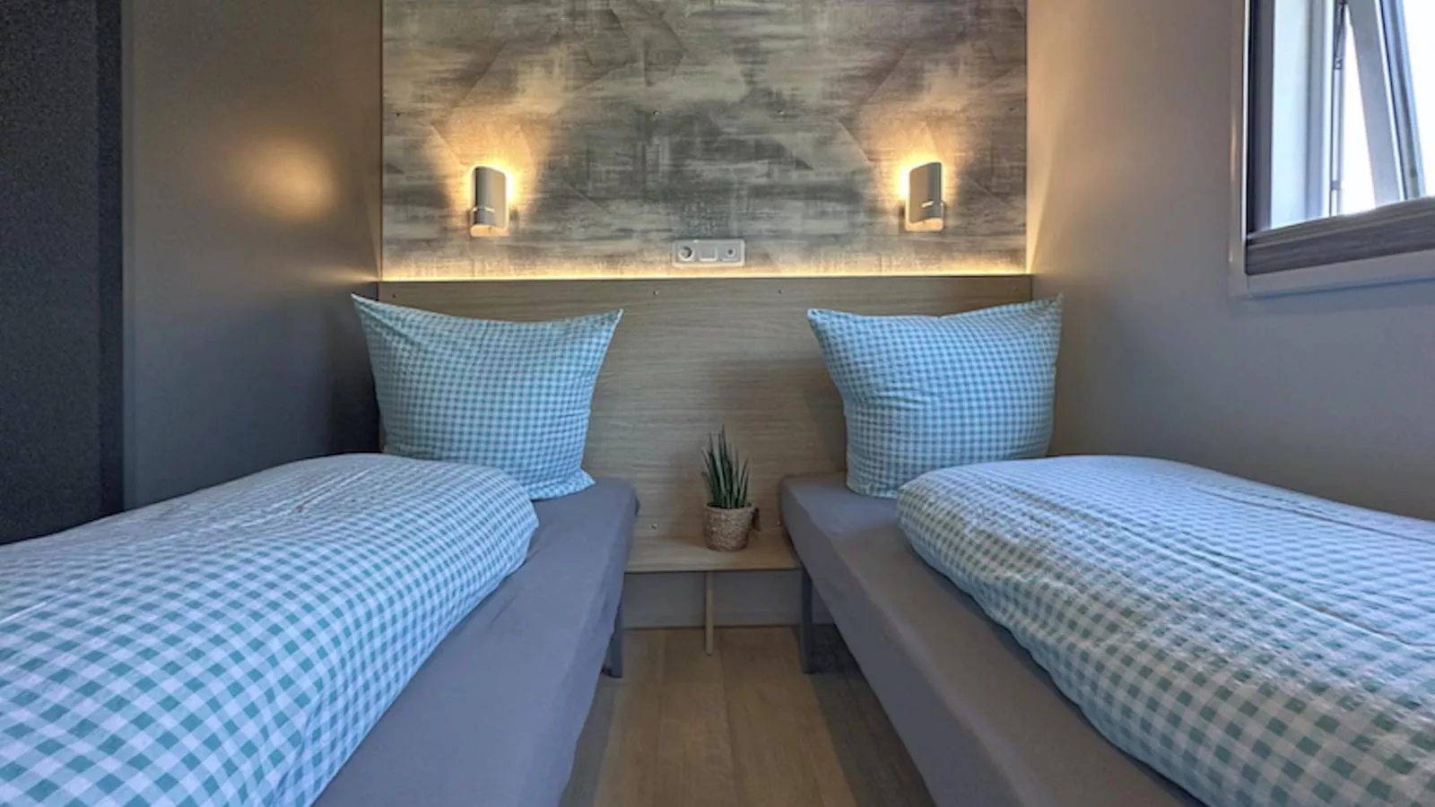 Feriendorf Seeblick - Tiny Nr 7 - Slaapkamer