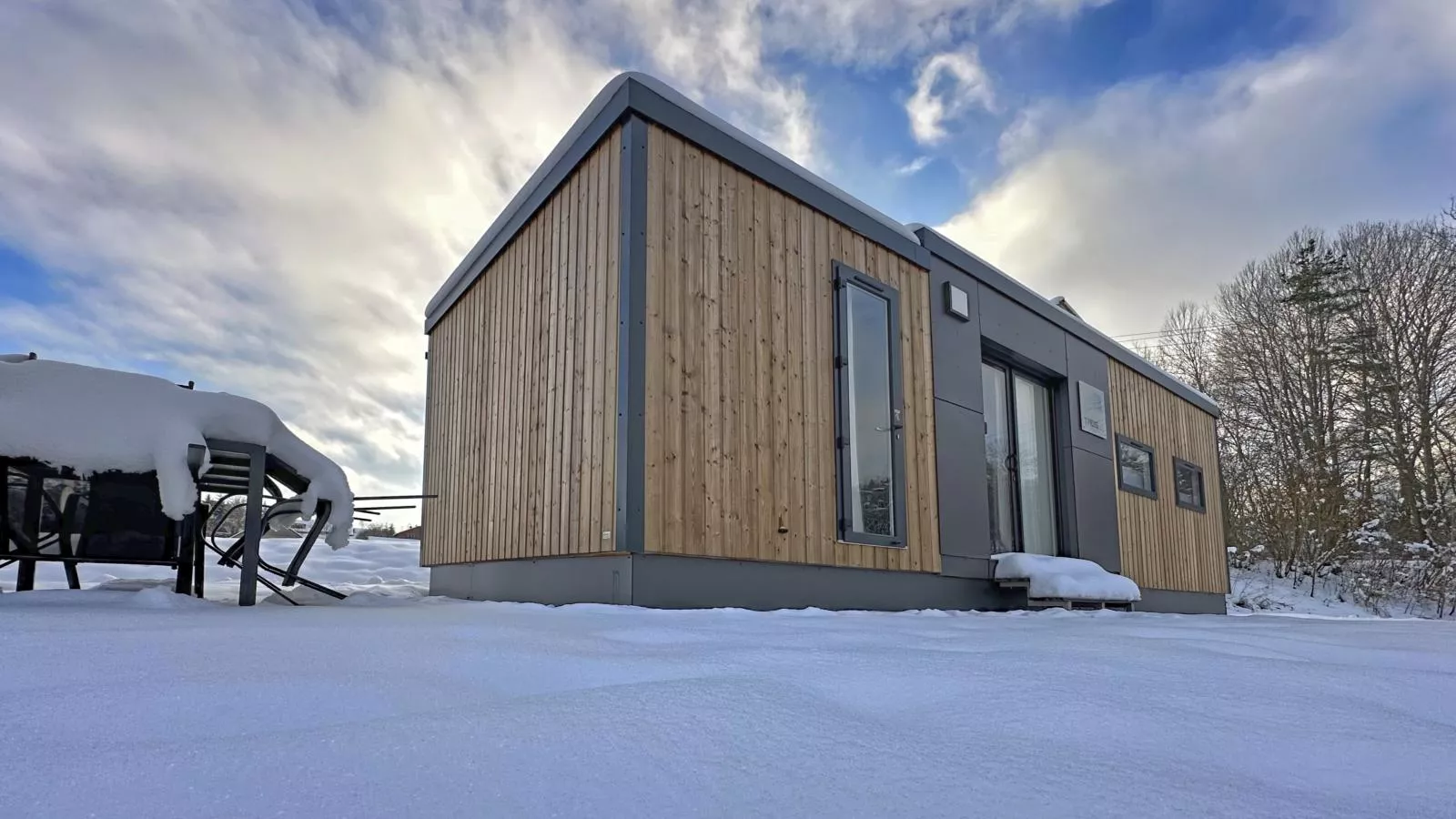 Feriendorf Seeblick - Tiny Nr 1 - Exterieur winter