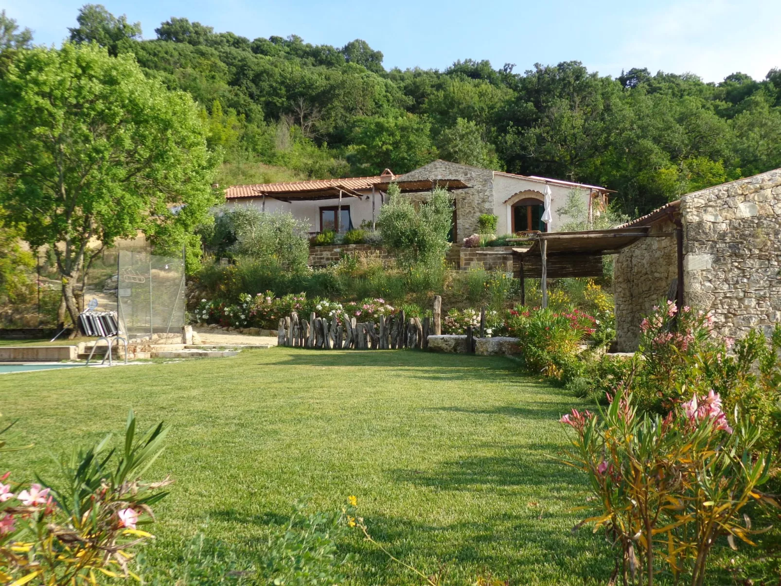 In Saturnia, Toskana - Buiten