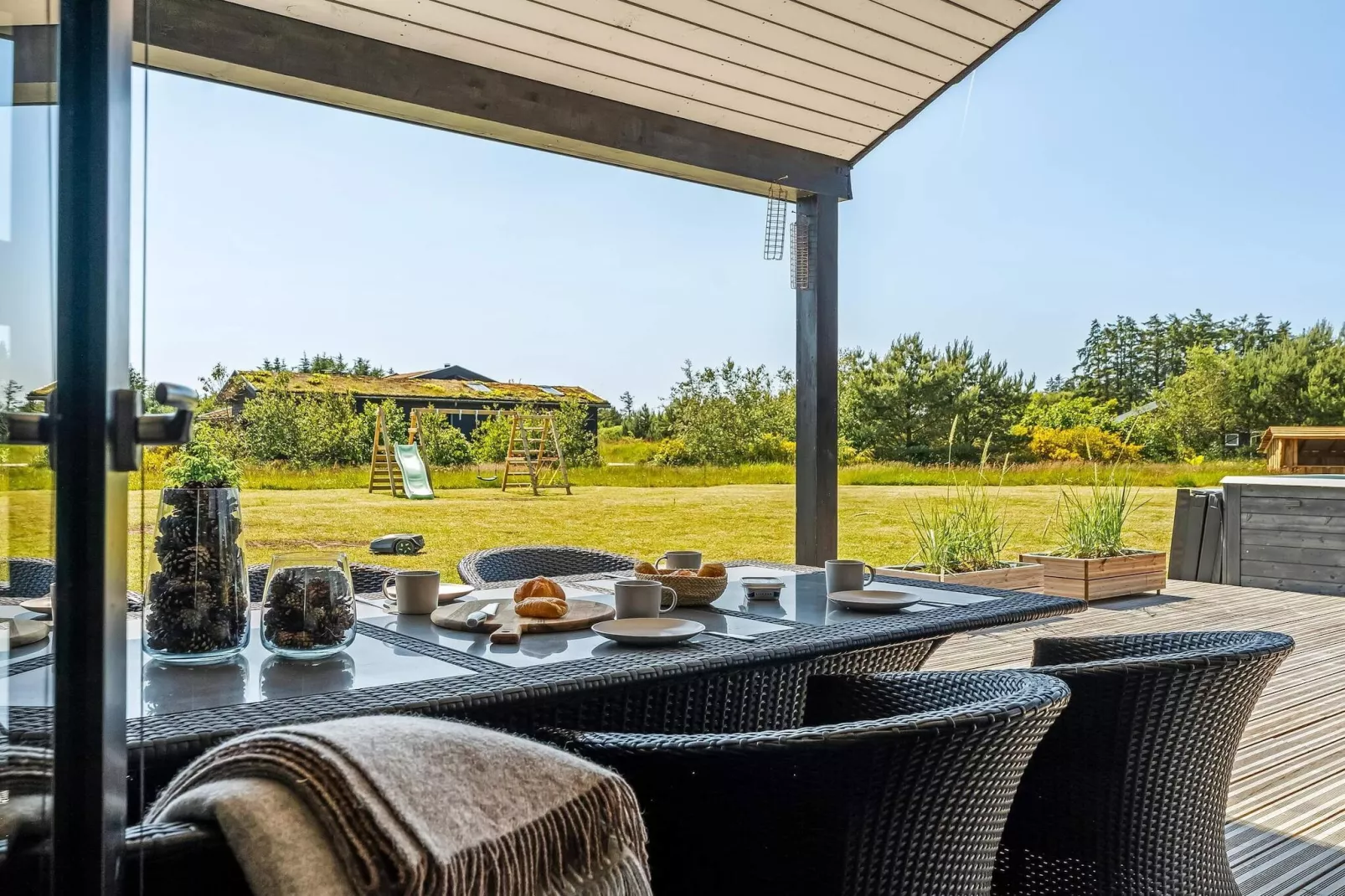 4 sterren vakantie huis in Saltum - Buitenlucht