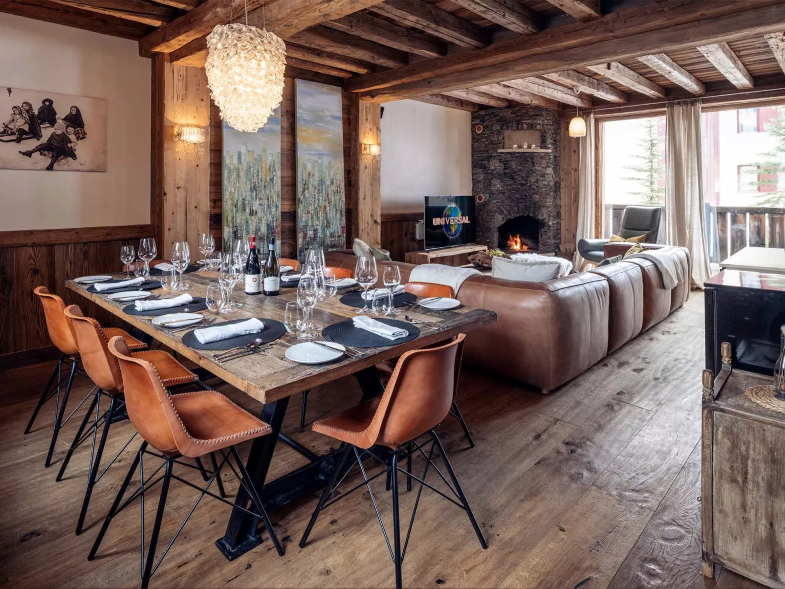 Chalet Genepy - Binnen