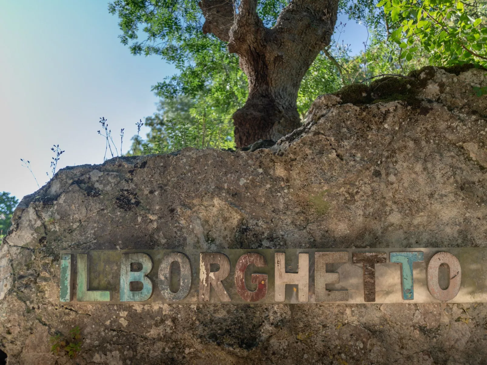 In Saturnia, Toskana - Buiten