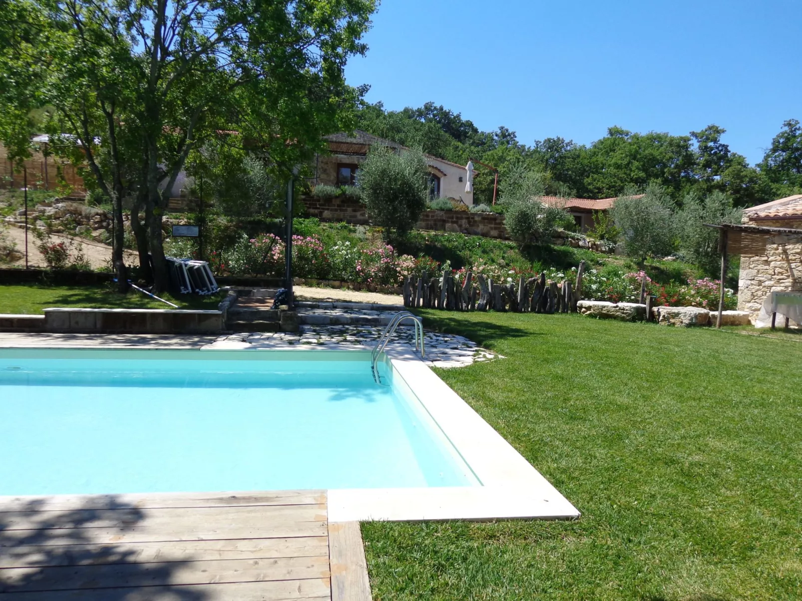 In Saturnia, Toskana - Buiten