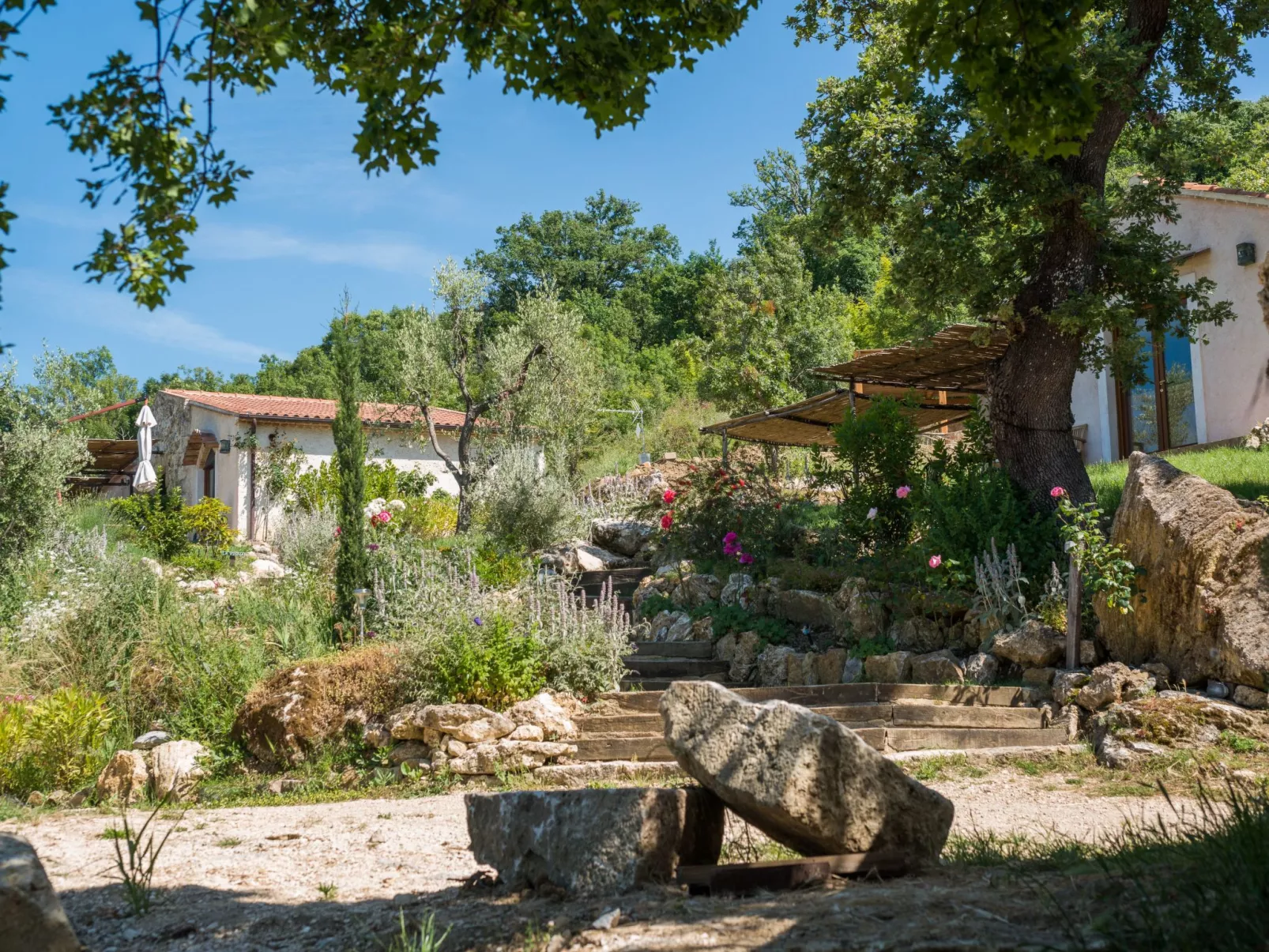 In Saturnia, Toskana - Buiten