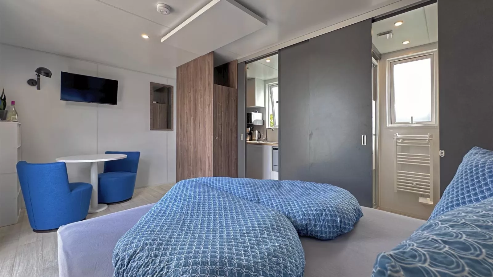 Feriendorf Seeblick - Tiny Nr 11 - Slaapkamer