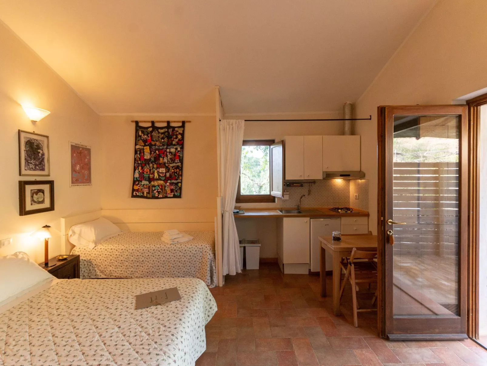 Ferienstudio Saturnia, Toskana - Binnen