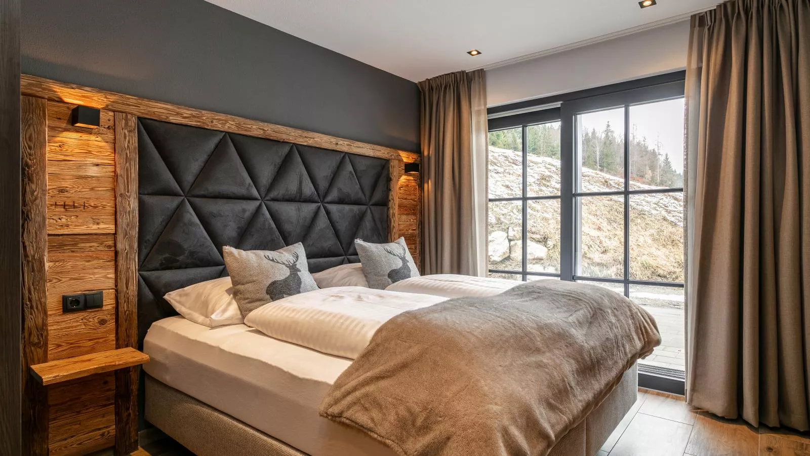 Chalet Gipfel Lodge Alpine Style - Slaapkamer