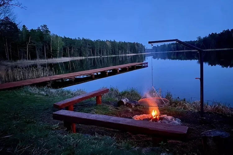 Leśniczówka Szeroki Bór Pisz - Tuinen zomer