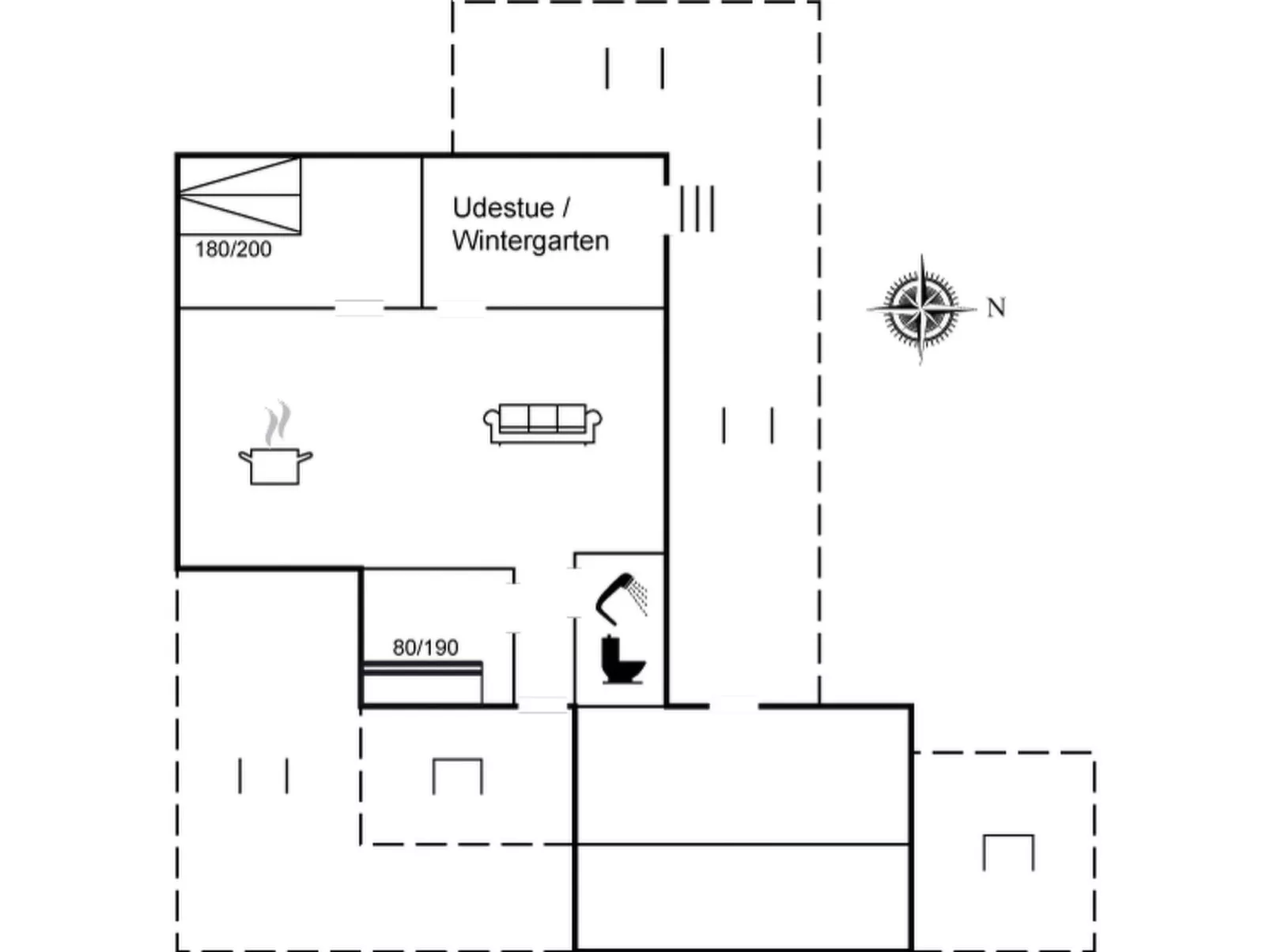 "Gravers" - 300m from the sea