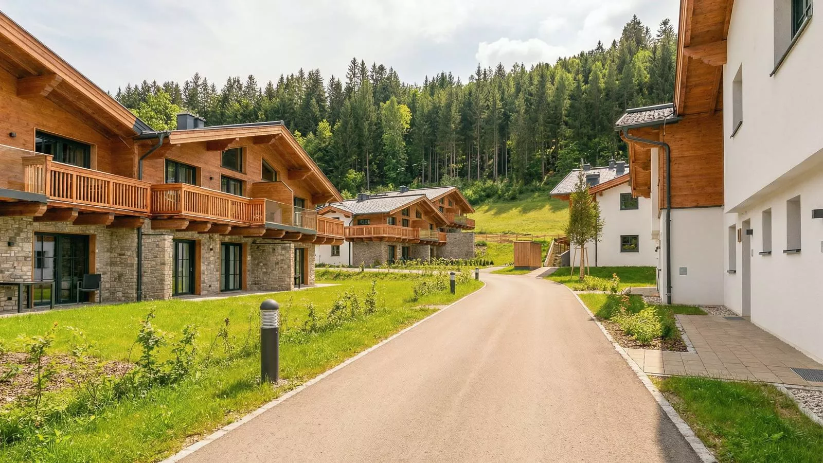 Chalet Heidn Alm - Buitenkant zomer