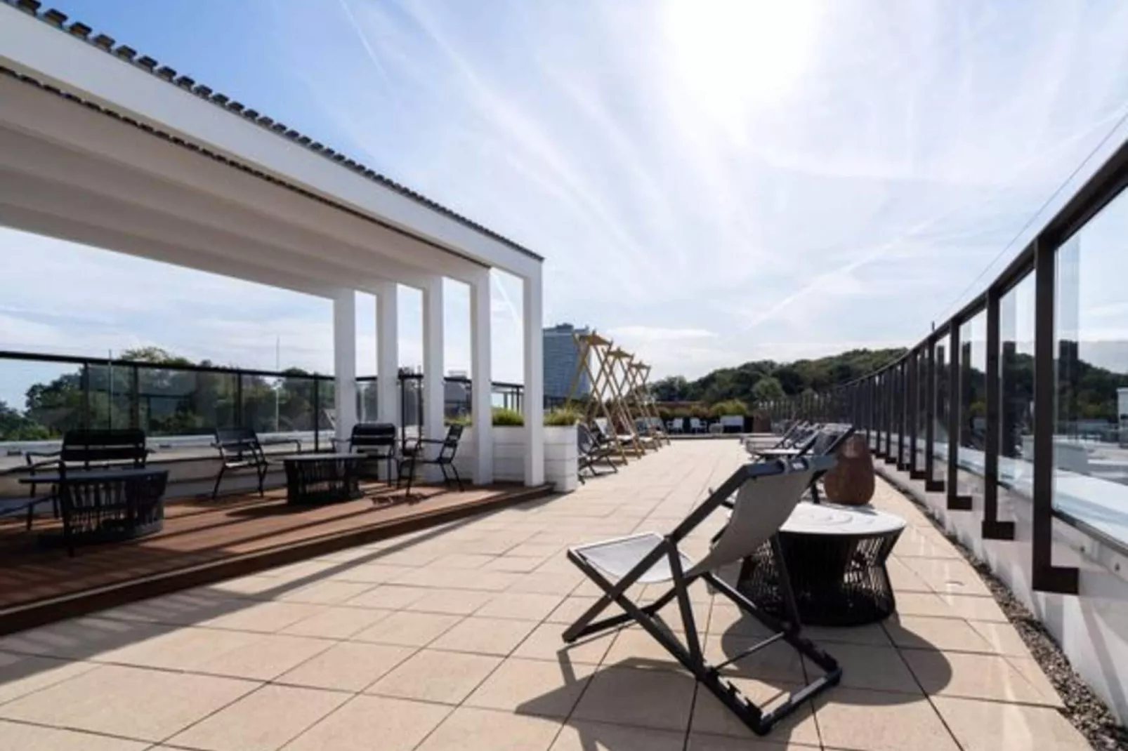 Vakantiehuis met balkon - Buitenlucht