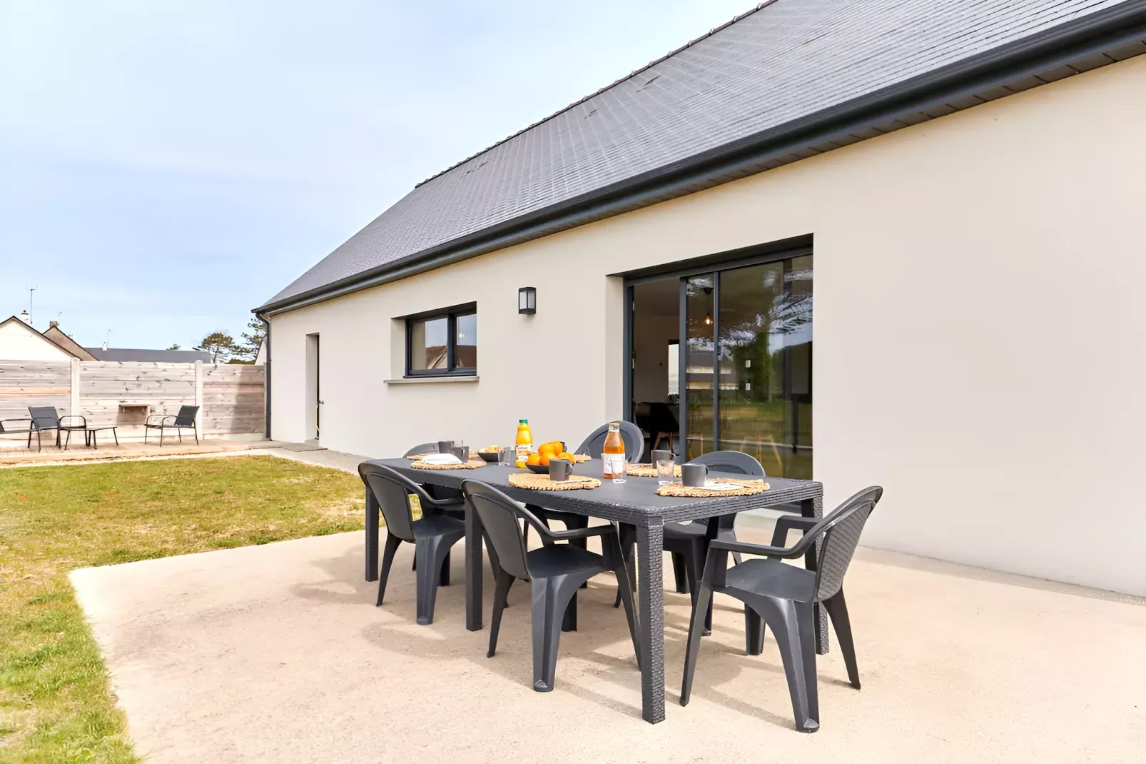 Maison près de la Plage en Normandie - Terrasbalkon