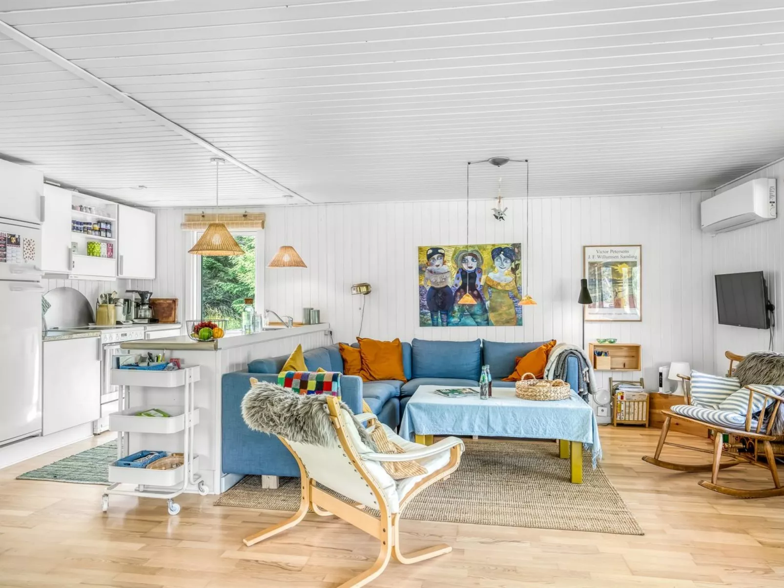 "Jorek" - 1.3km from the sea - Binnen